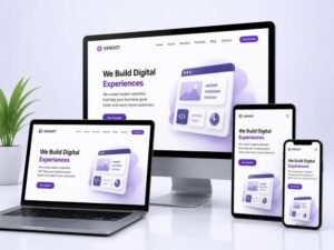 تحسين واجهة موقع حتى 5 صفحات